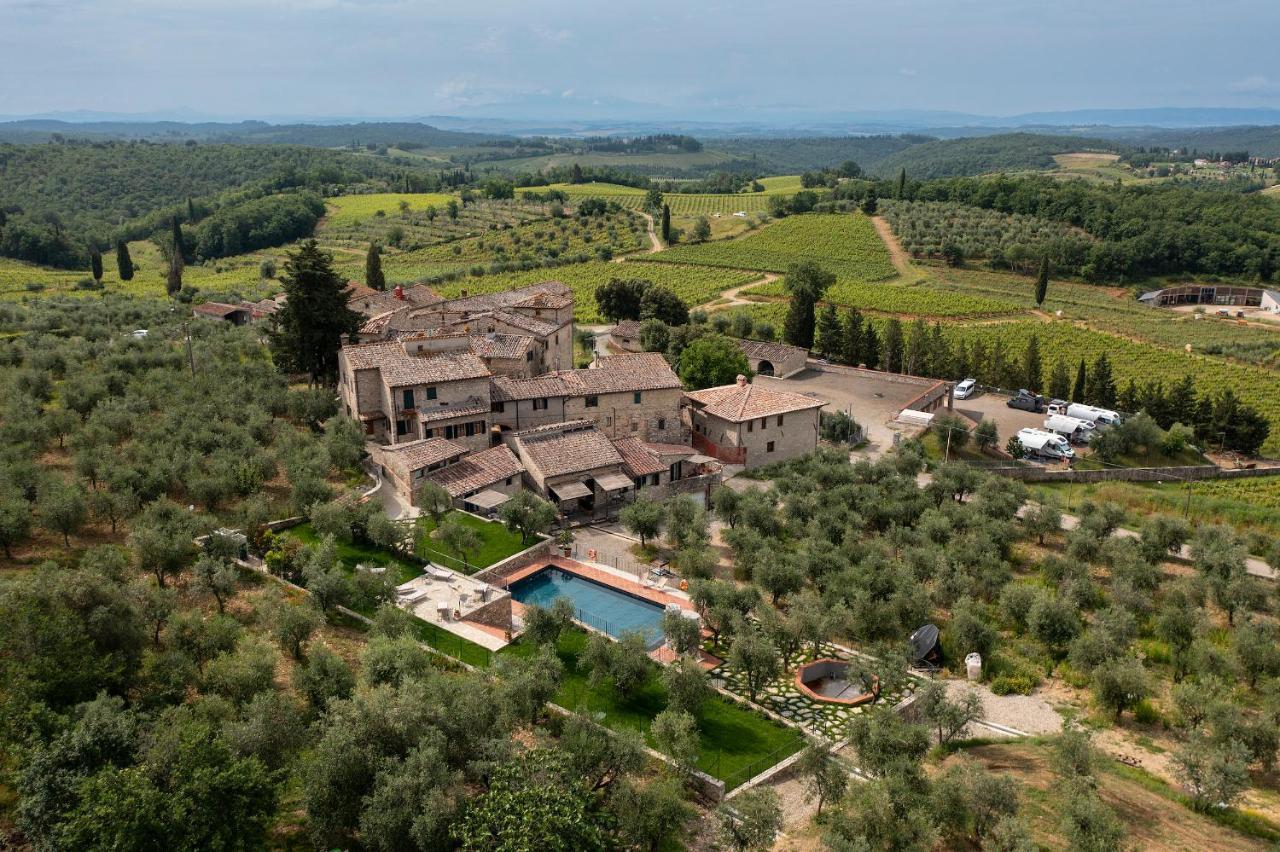 Borgo A Monti Di Sotto Villa Gaiole in Chianti Eksteriør bilde